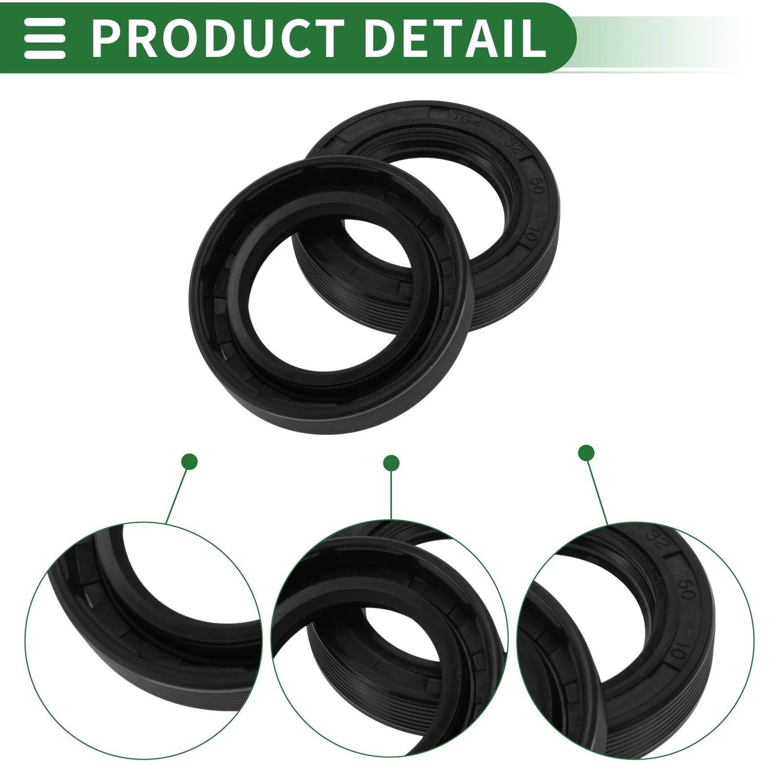 Oil Seal for Rotary Shaft (32x50x10mm)