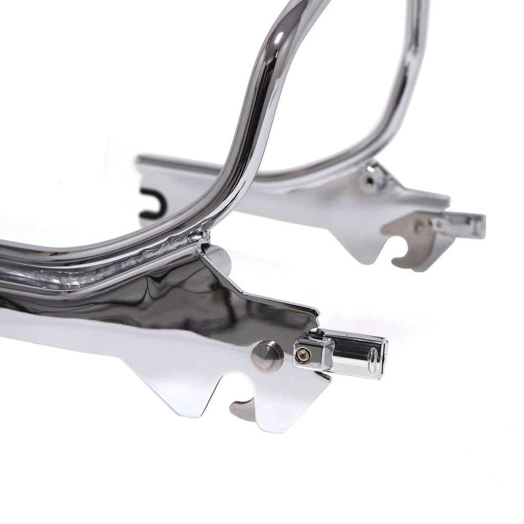 Chrome Sissy Bar Backrest w/Pad for Harley FLFB FLFBS FXBR (2018–2021)