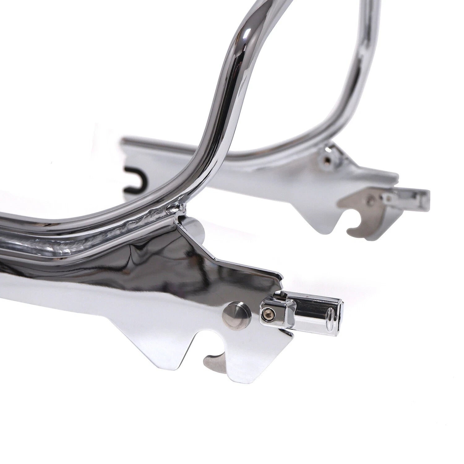 Chrome Sissy Bar Backrest w/Pad for Harley FLFB FLFBS FXBR (2018–2021)