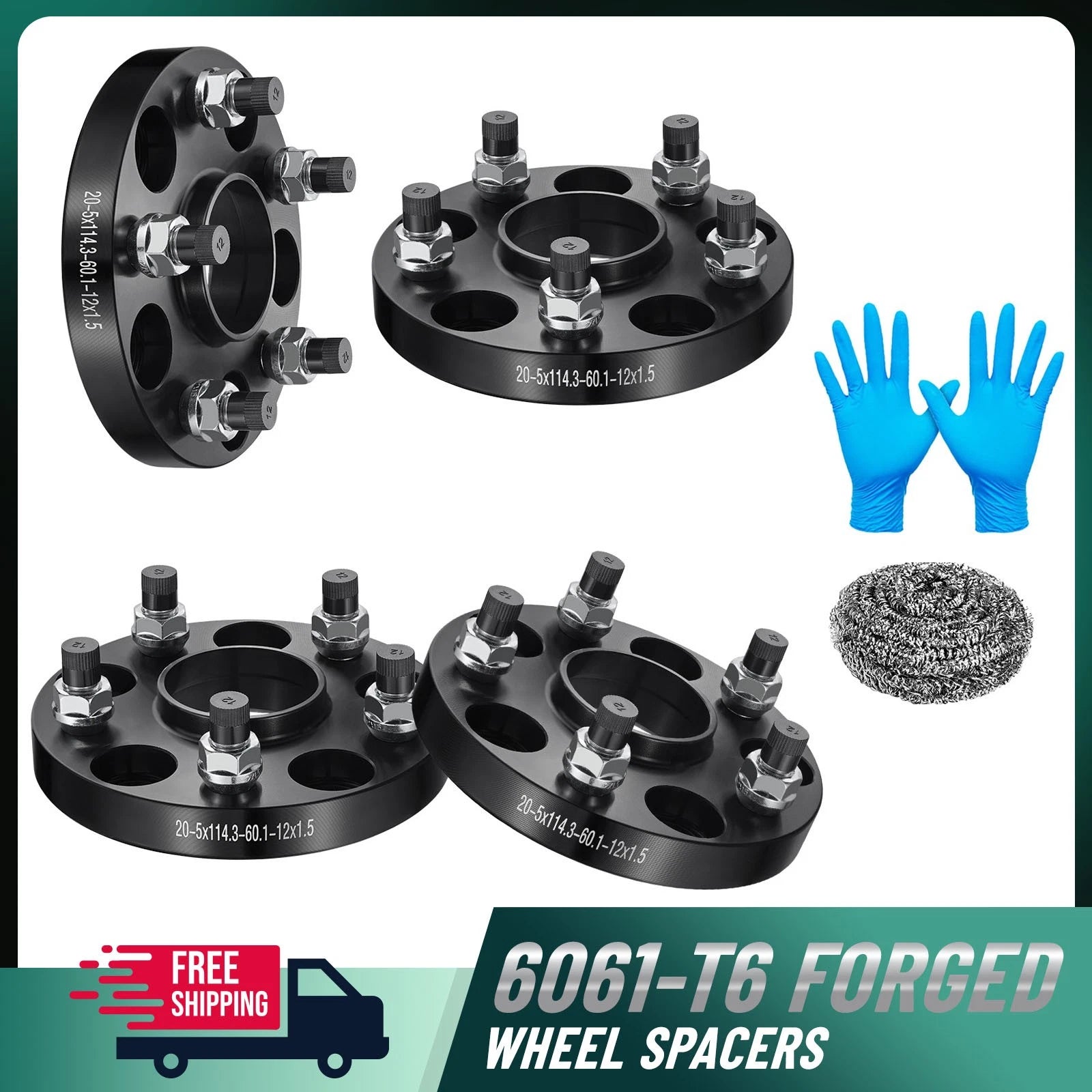 20mm Hubcentric Wheel Spacers for Lexus IS 350 (2006–2023)