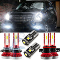 White Front Fog DRL LED Lamps Kit for Cadillac Escalade (2007–2014)