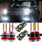 White Front Fog DRL LED Lamps Kit for Cadillac Escalade (2007–2014)