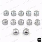 12 Piece Chrome Cap Dress Kit for Harley Softail & Dyna (1999–2006)