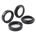 4 x Black Oil Seals Dust Seals for Front Fork Damper Shock Absorber (50-63)
