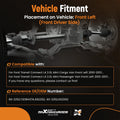 Front Driver Left CV Axle Assembly for Ford Transit Connect (2010–2013)