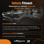 Front Driver Left CV Axle Assembly for Ford Transit Connect (2010–2013)