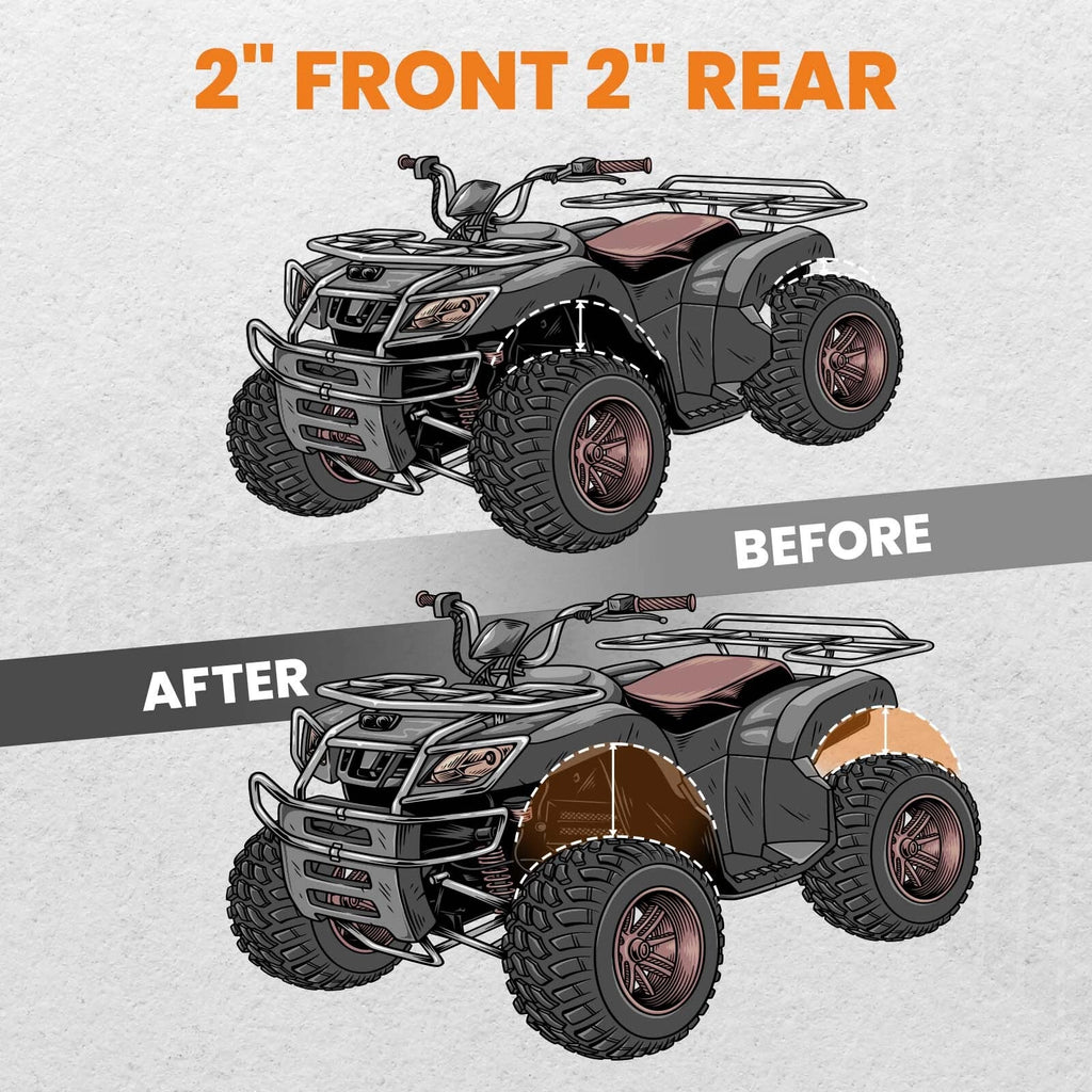 2" Suspension Lift Kit for Honda Rancher 400 TRX400FA TRX400FGA 2003–2007