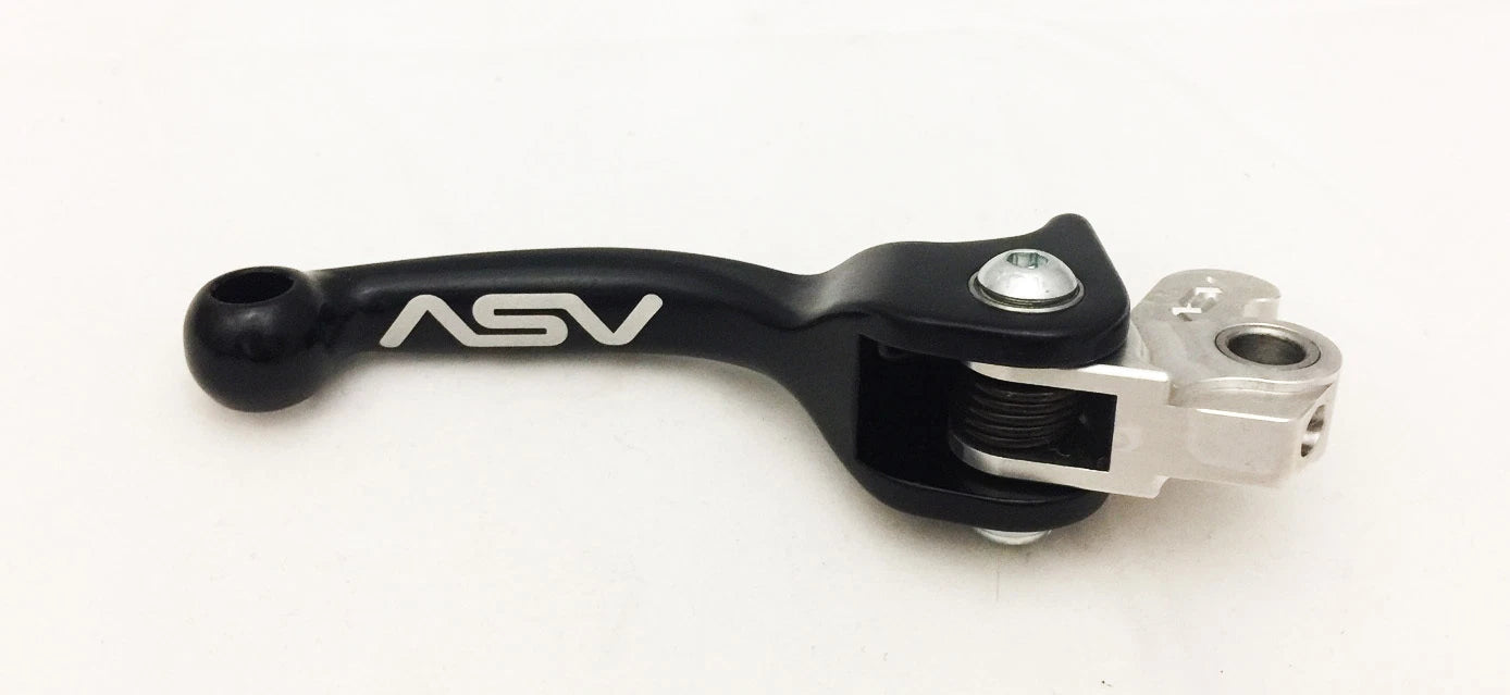 Folding Shorty Brake Lever for Suzuki DRZ RM RMZ (ASV F3, Black)