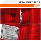 Right Side Chrome Outer Tail Light Stop Brake Lamp for Ford Expedition (2018–2021)