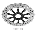 1PC Front Brake Rotor Disc for Harley-Davidson Touring (2008–2019) Black