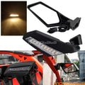 Racing Side Mirrors with LED Turn Signals for Can-Am Maverick X3 R/Max (2017-2022)