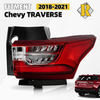 LED Tail Light for Chevy Traverse (2018–2021) Outer Right Passenger Side