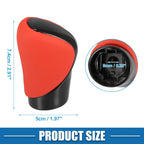 Automatic Transmission Gear Shift Knob for Lexus (Black Red Faux Leather)
