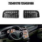Center Swivel Air Vent Diffuser for Fiat Linea, Grande Punto, Doblo (2007–2019)