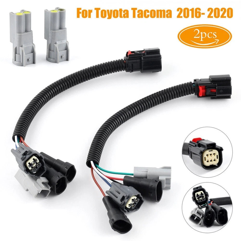 Headlight Conversion Adapter Set for Toyota Tacoma (2016–2020)