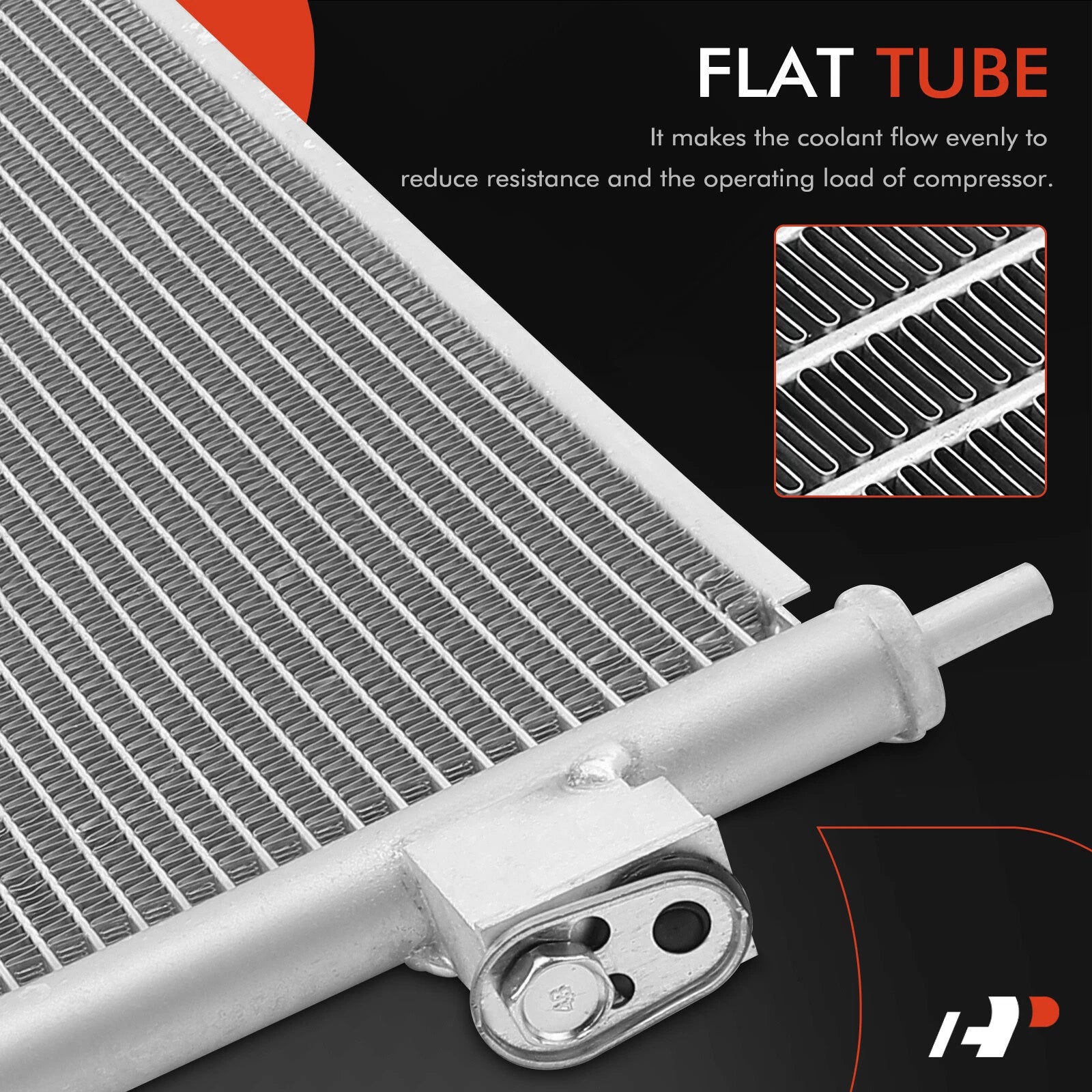 A/C Condenser with Bracket & Drier for Chevrolet City Express (2015-2018)