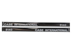 Bonnet Decal Set for Case IH 5140 Tractor (Early Type)