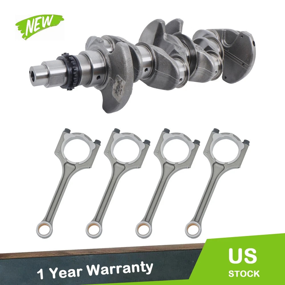 Engine Crankshaft & Connecting Rods for Hyundai Elantra, Kia Forte (2012–2016)