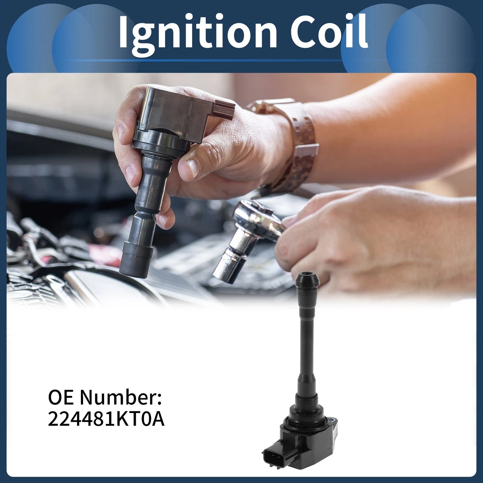 Ignition Coil Pack No. 224481KT0A for Nissan Cube (2009–2014)
