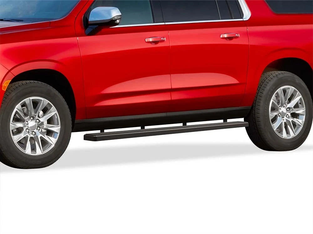 Running Boards for Chevy Suburban (2021–2026) - 6 Inch Matte Black