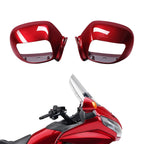 Red Rear View Mirror Covers for Honda Goldwing GL1800 (2001–2017)