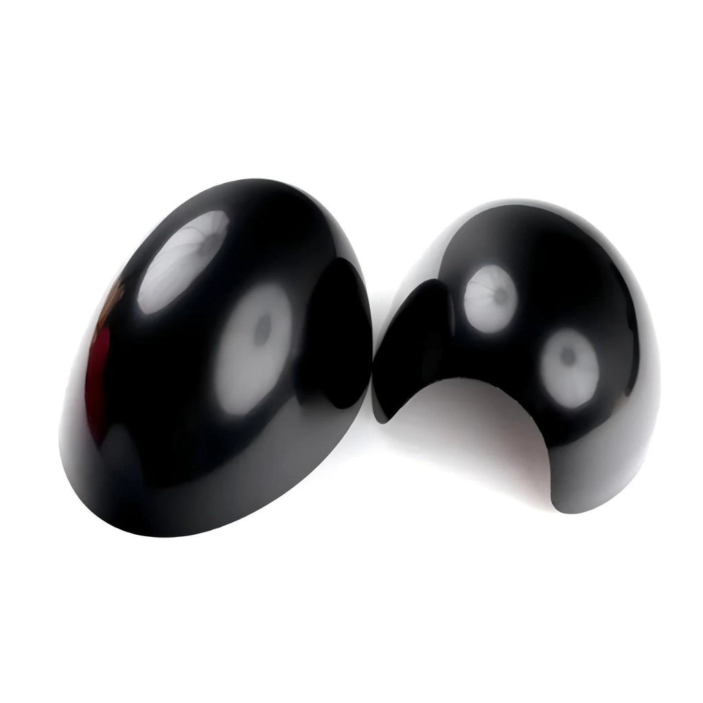 Black Electric Side Wing Mirror Cap Cover for Mini Cooper R50 R52 R53 (2000–2008)