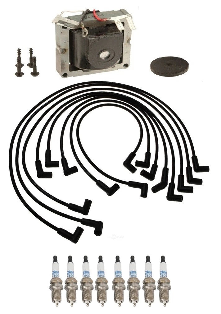 Ignition Wires & Spark Plugs Kit for Chevy Corvette 5.7L V8 (1986)