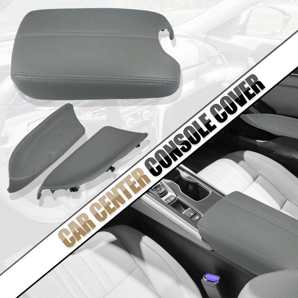 Set of 1 Center Console Cover for Honda Accord (2008–2011) Light Grey