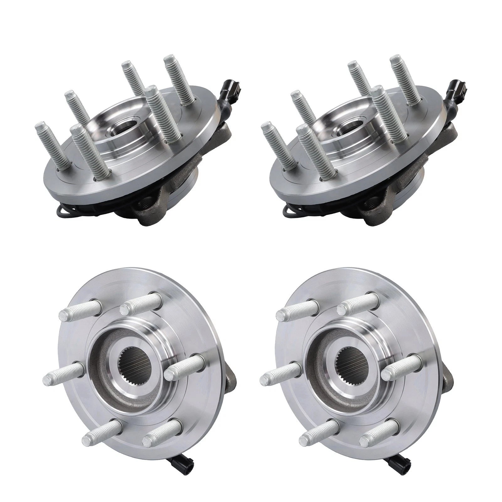 Set of 4 Front & Rear Wheel Hub Bearings for Ford Expedition (2003–2006)