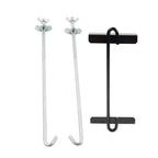 Battery Hold Down Clamp Bracket with 10 J Bolts for Universal Fit