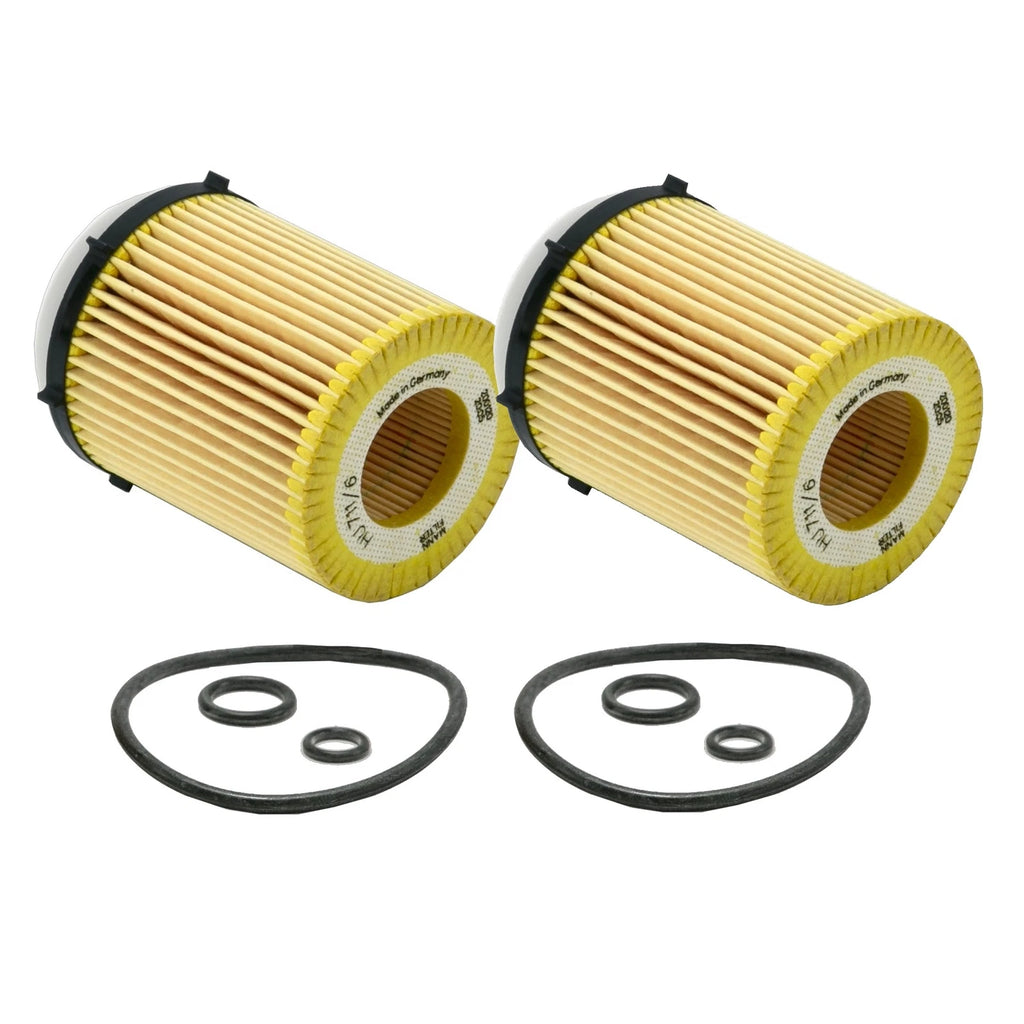 2X Wix Engine Motor Oil Filters for Freightliner Infiniti Mercedes (2.0L)