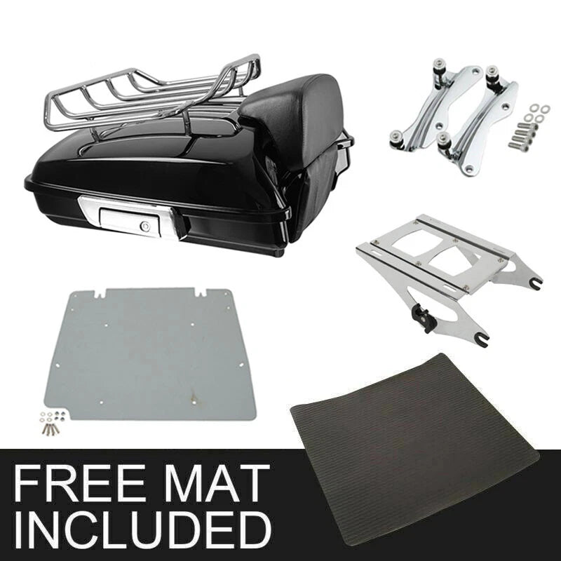 Trunk Top Rack Mount Plate for Harley Touring Road King (2014–2026)