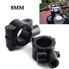 7/8" Handle Bar Mirror Mount Clamp for Universal Motorcycle - Black
