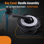 Key Cover Handle Assembly for Hayward SP0714T Multiport Valve