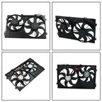Radiator Condenser Cooling Fan Assembly VW3120100 for Volkswagen Jetta (2005–2015)