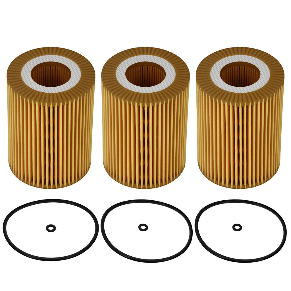 3X Oil Filter Kit for Mercedes Benz Sprinter 2500 3500 (2010-2017)