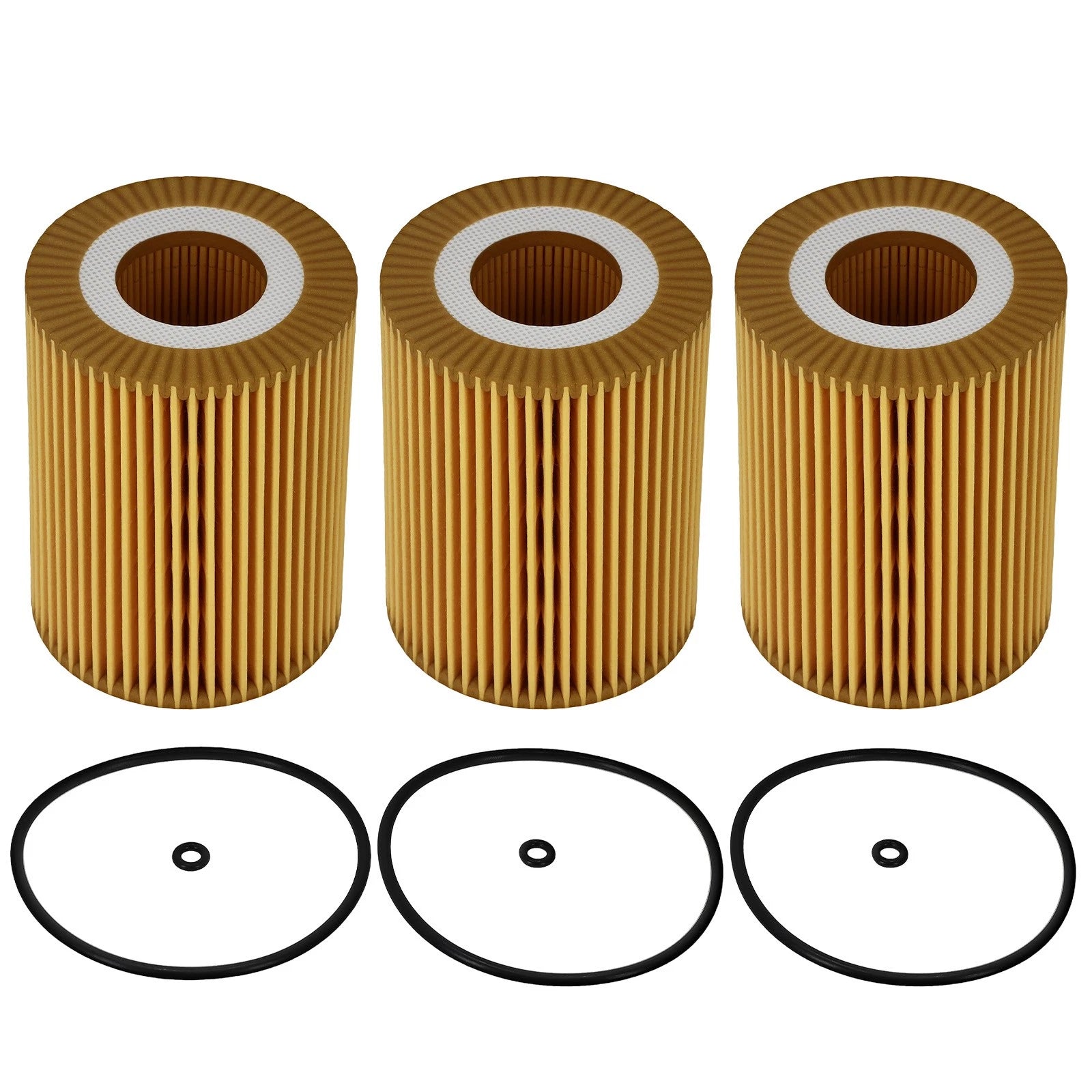 3X Oil Filter Kit for Mercedes Benz Sprinter 2500 3500 (2010-2017)