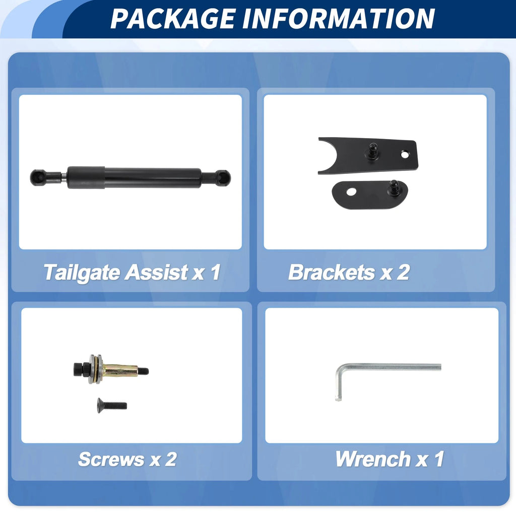 Tailgate Liftgate Assist Kit for Chevrolet Colorado GMC Canyon (2023–2025)