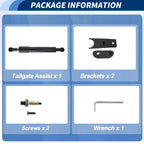 Tailgate Liftgate Assist Kit for Chevrolet Colorado GMC Canyon (2023–2025)
