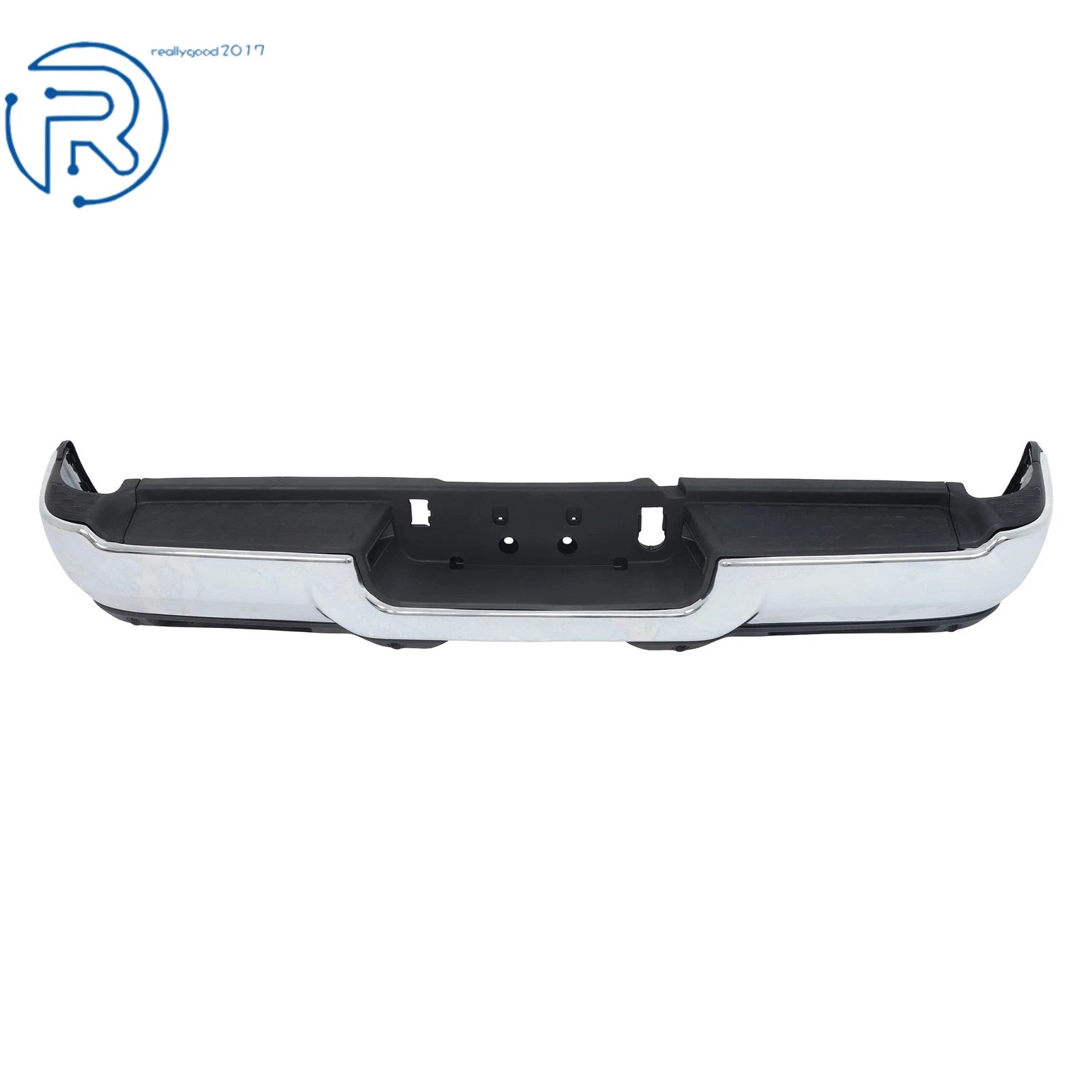 Step Rear Bumper for RAM 2500 3500 (2019-2024) Chrome Steel
