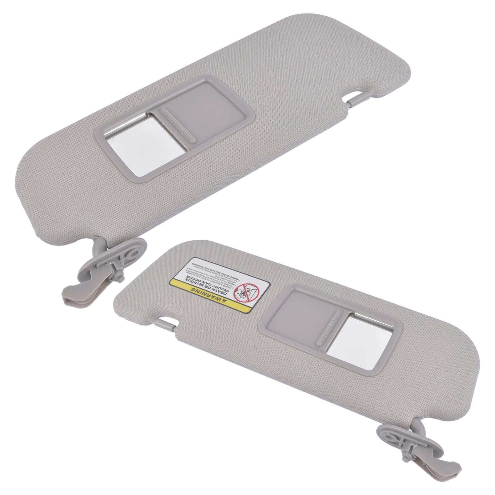 2Pcs Sun Visors with Mirror for Hyundai Veloster (2012-2015)