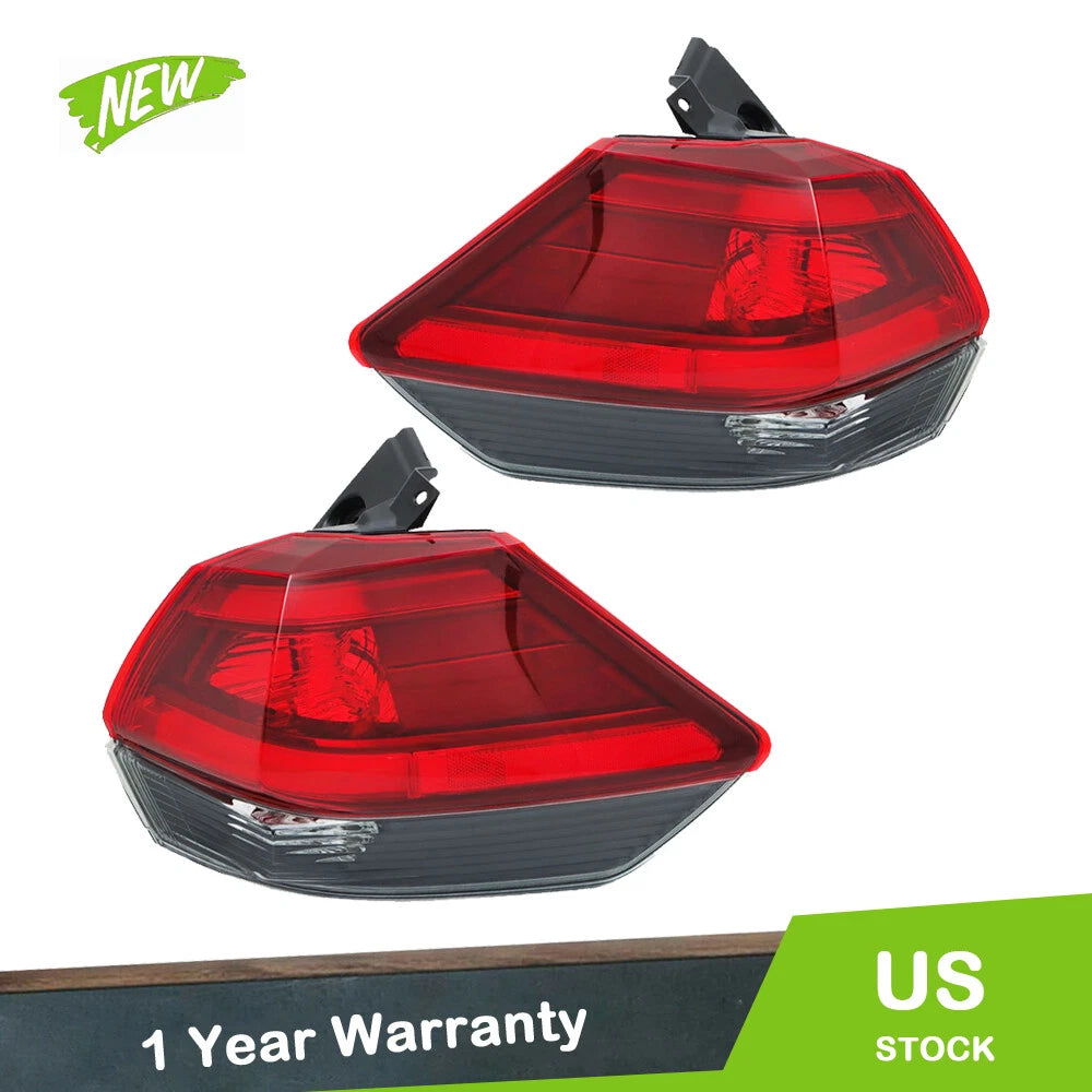 Tail Light Assembly for Nissan Rogue (2017–2019) Red Rear Brake