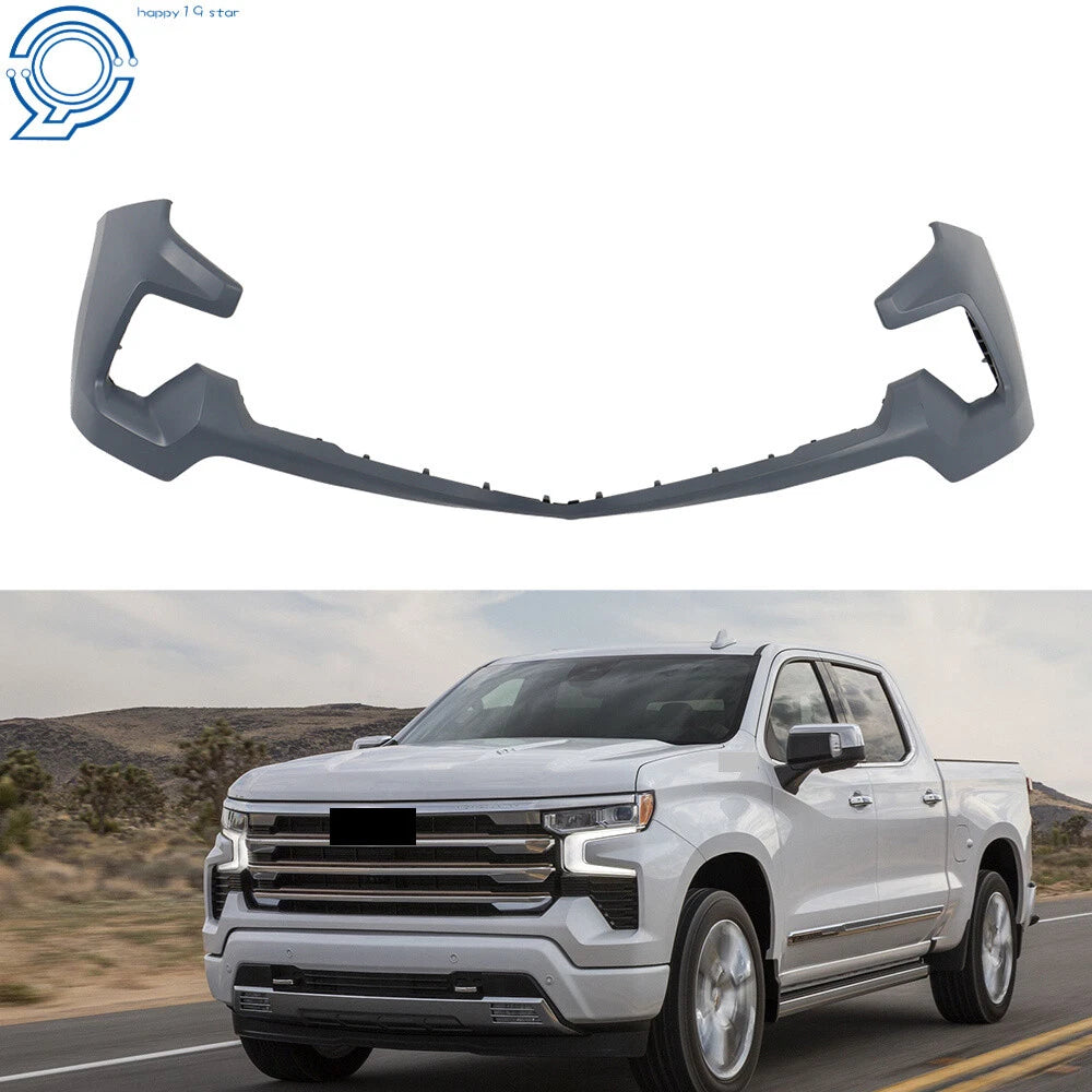 Front Upper Bumper Cover for Chevrolet Silverado 1500 (2022–2024)