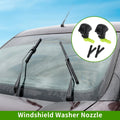Windshield Washer Nozzle & 2 x Hose Connectors for Honda (2011-2017)