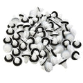 100PCS Car Body Bumper Fender Plastic Push Pin Screw Rivet Door Panel Fasteners