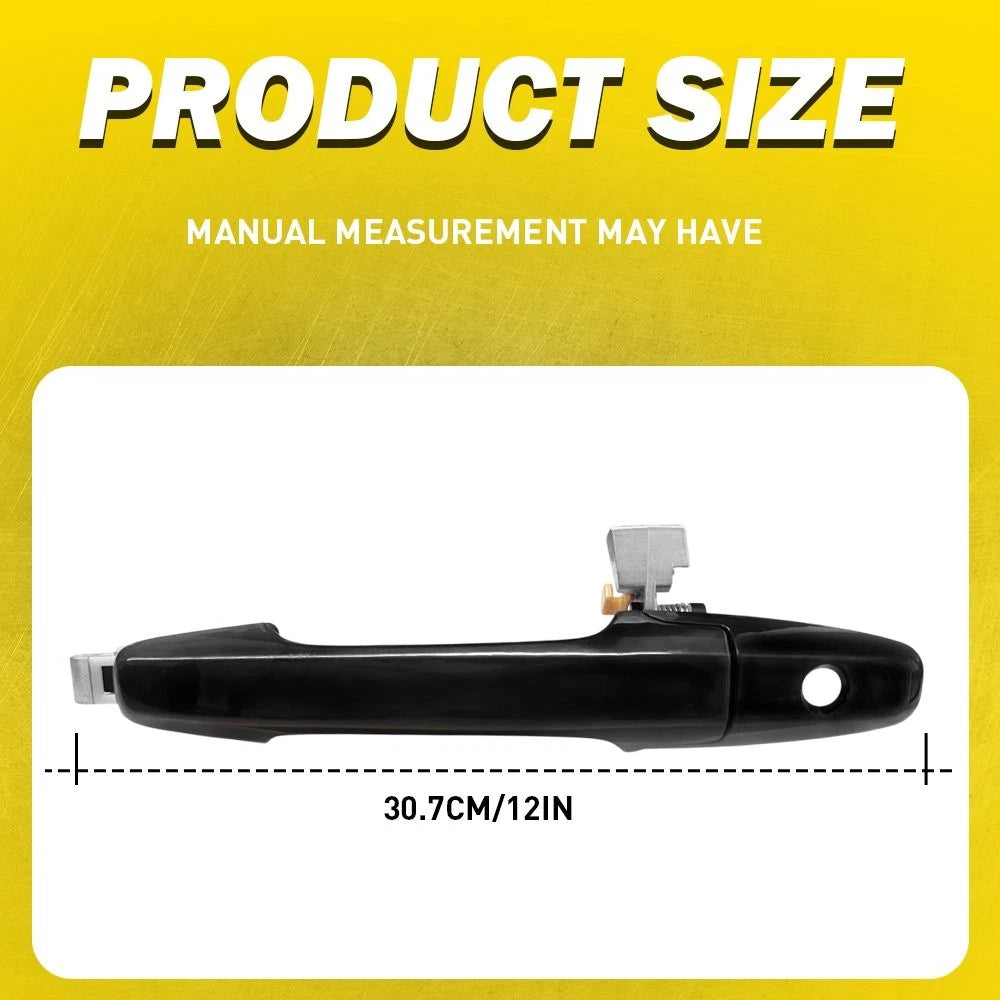 Front Left Door Handle for Honda Civic (2006–2011) 72180SNAA11ZF Black