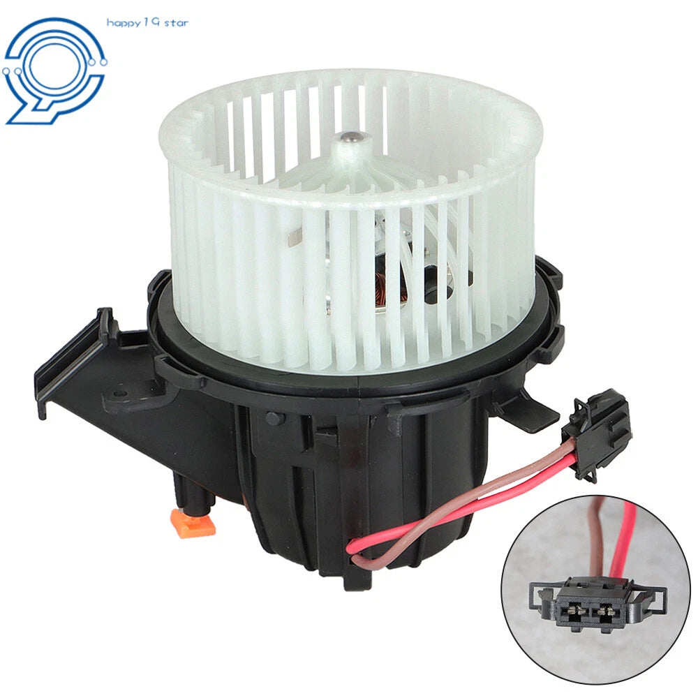 Front HVAC Heater Blower Motor with Fan Cage for Audi A4 A5 Q5 S4 S5 (2008–2016)