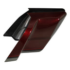 Stretched Side Cover for Harley Street Glide (2014–2023) Black Wineberry