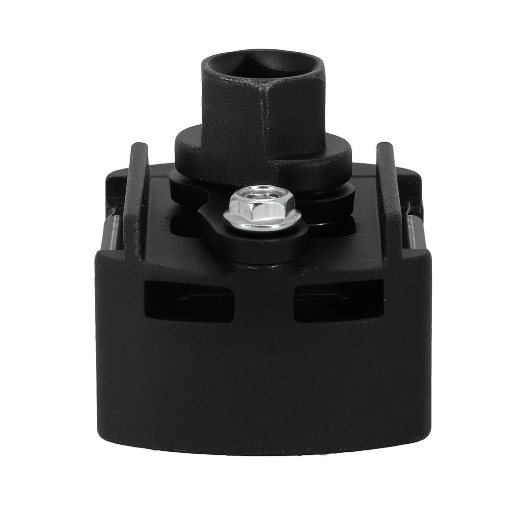 Adjustable Oil Filter Tool Socket 60-80mm for Universal Vehicles (1/2" Drive)