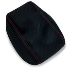 Console Lid Armrest Cover for Subaru Forester (2009–2018) Red Stitch